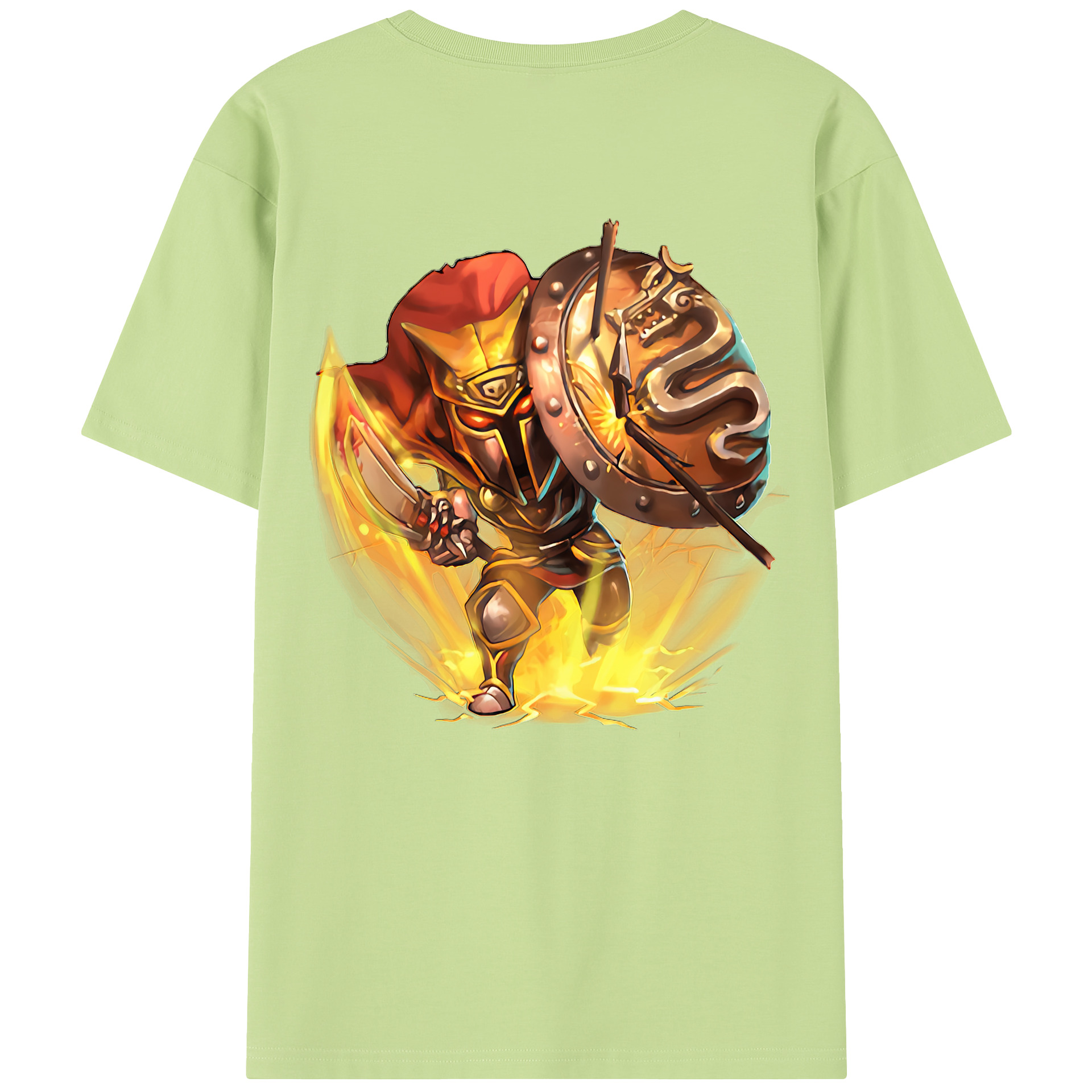 リーグ・オブ・レジェンド League of Legends LOL 綿100％半袖Tシャツ（背面プリント）